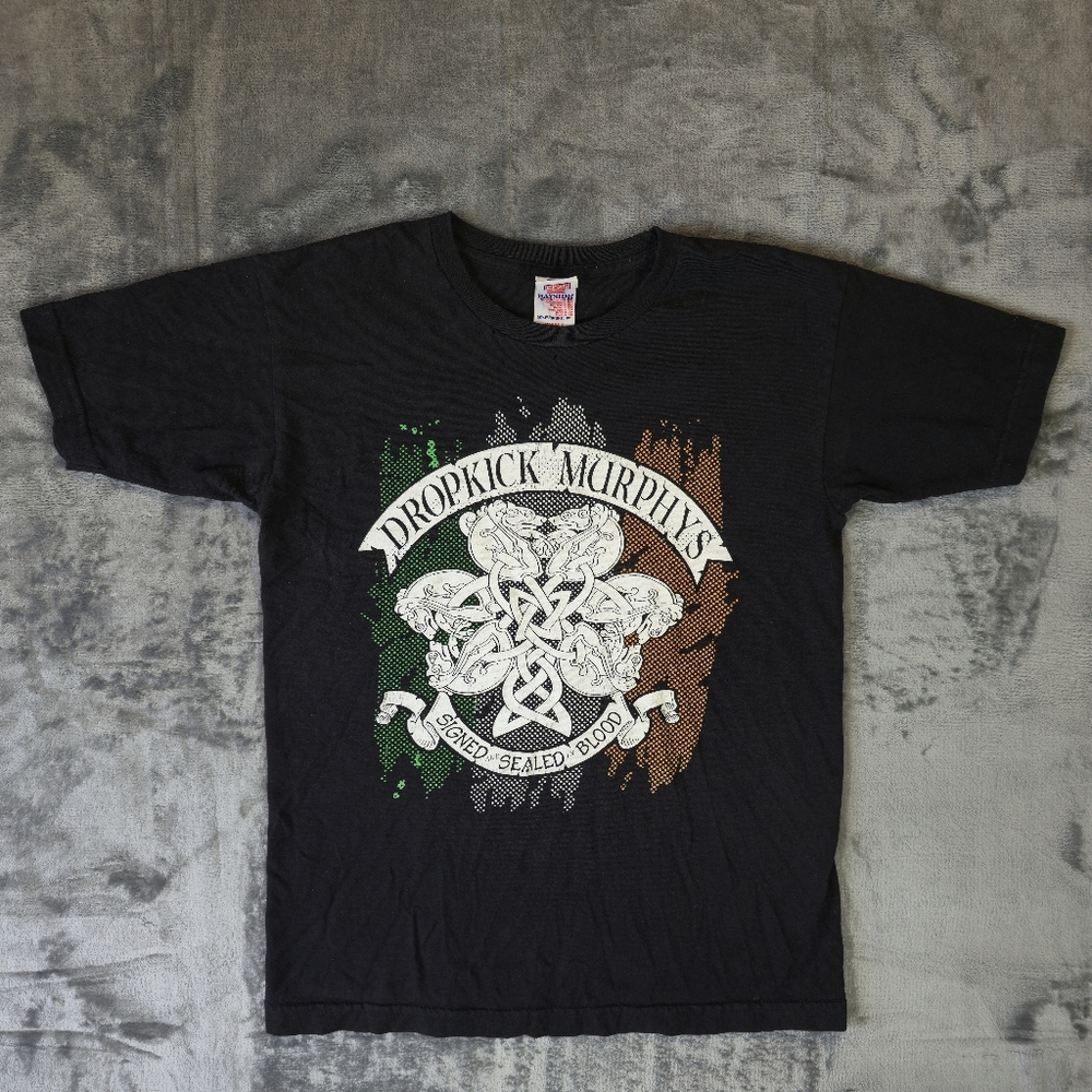 Vintage Y2K Drop Kick Murphys T Shirt Size Small - Picture 1 of 5